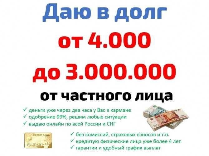 Где взять 40000 рублей срочно